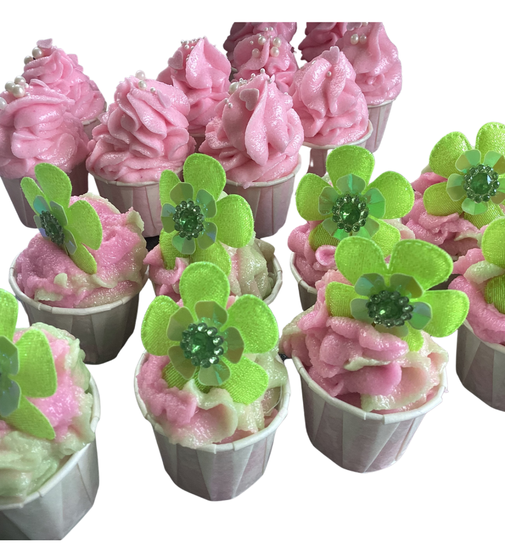 Bath Creamer Pear Drops Cupcake – Luxury Relax & Silky Skin