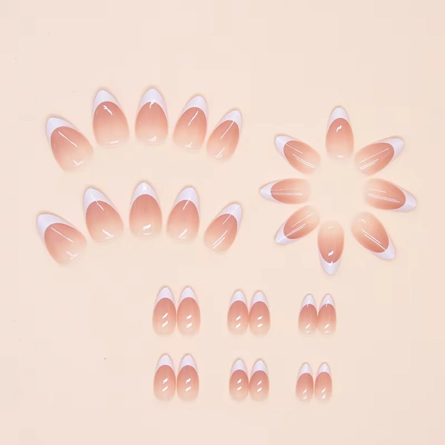 24-Piece Press on Artificial Nails