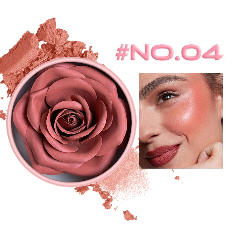 4-Shade Rose Petal Blush