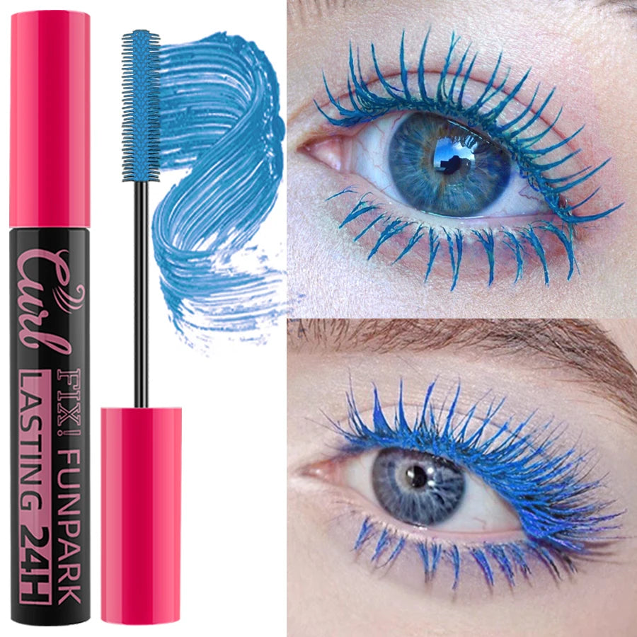 9 Color Mascara Thick Curl Waterproof