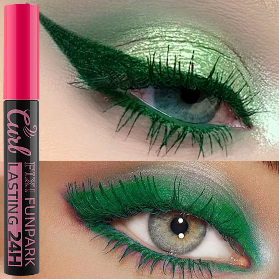 9 Color Mascara Thick Curl Waterproof