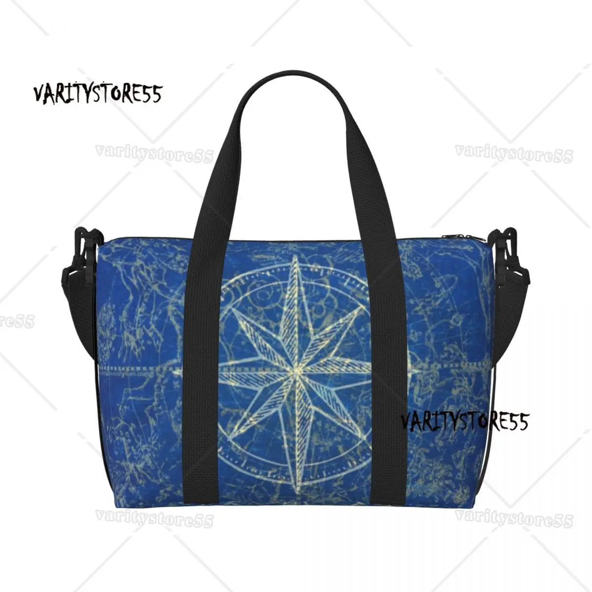 Nautical Beach Tote Bag