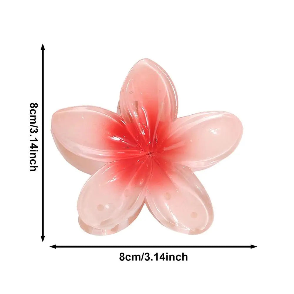 Hawaiian Flower Claw Clip