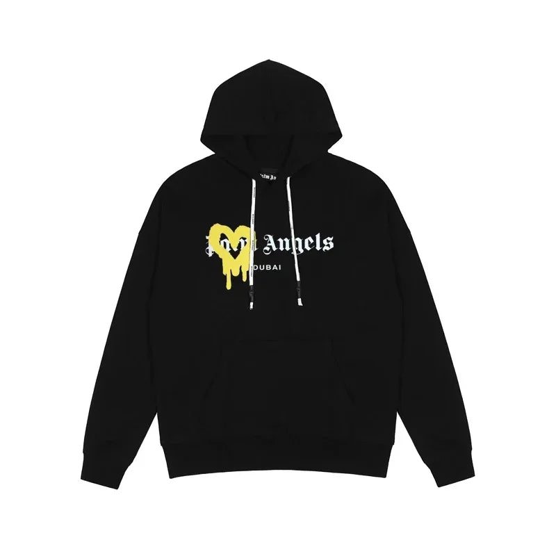 Palm Angels  love paint hot hot hoodie