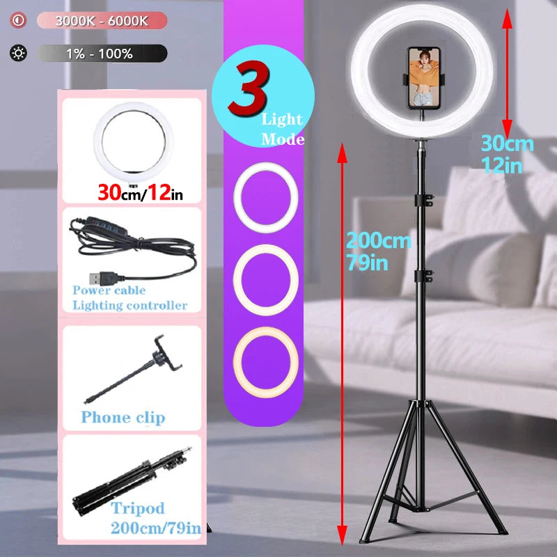 LED Selfie Ring Light