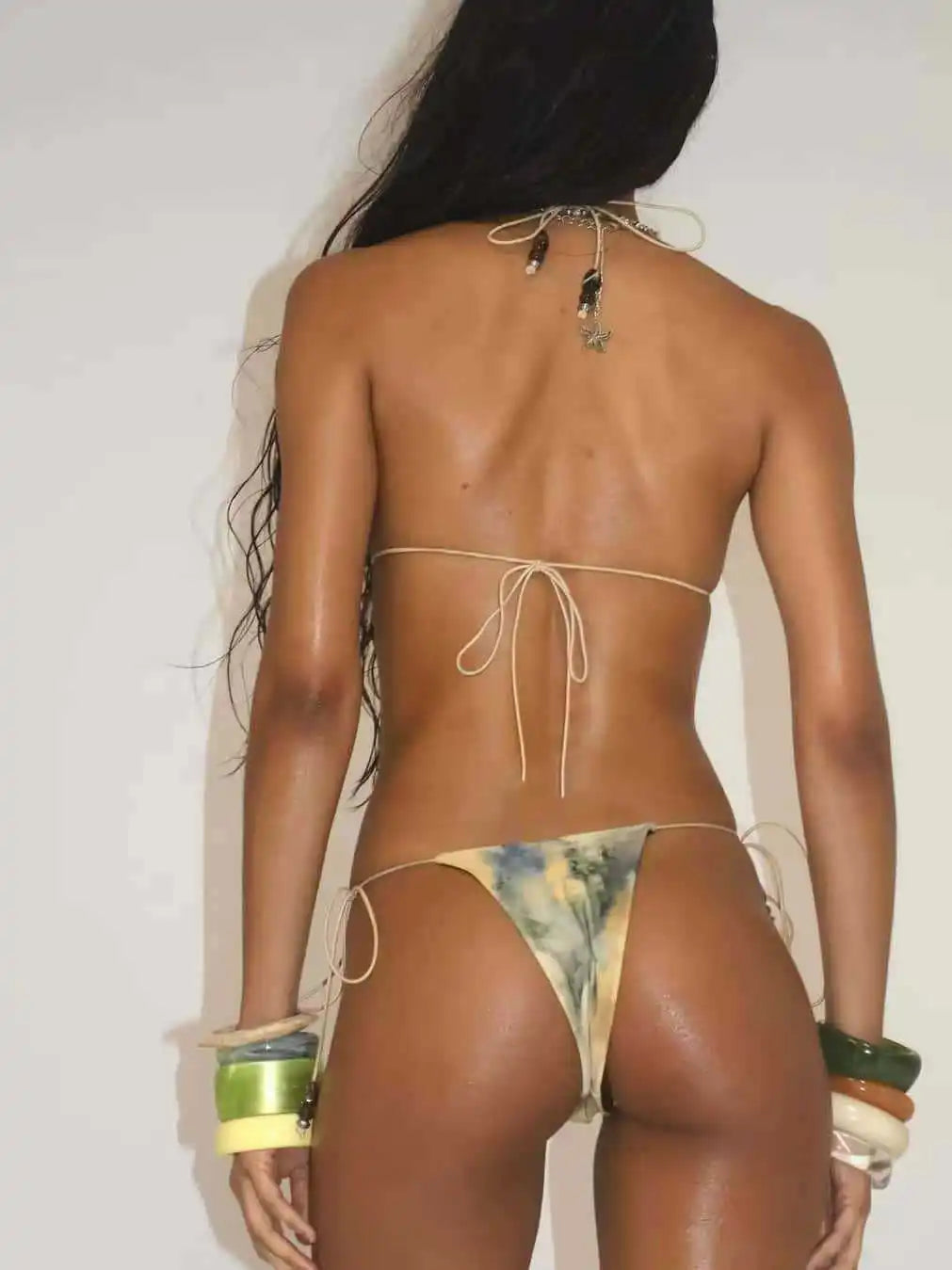 Sexy Tie-Dye Μπικίνι 2 Τεμαχίων