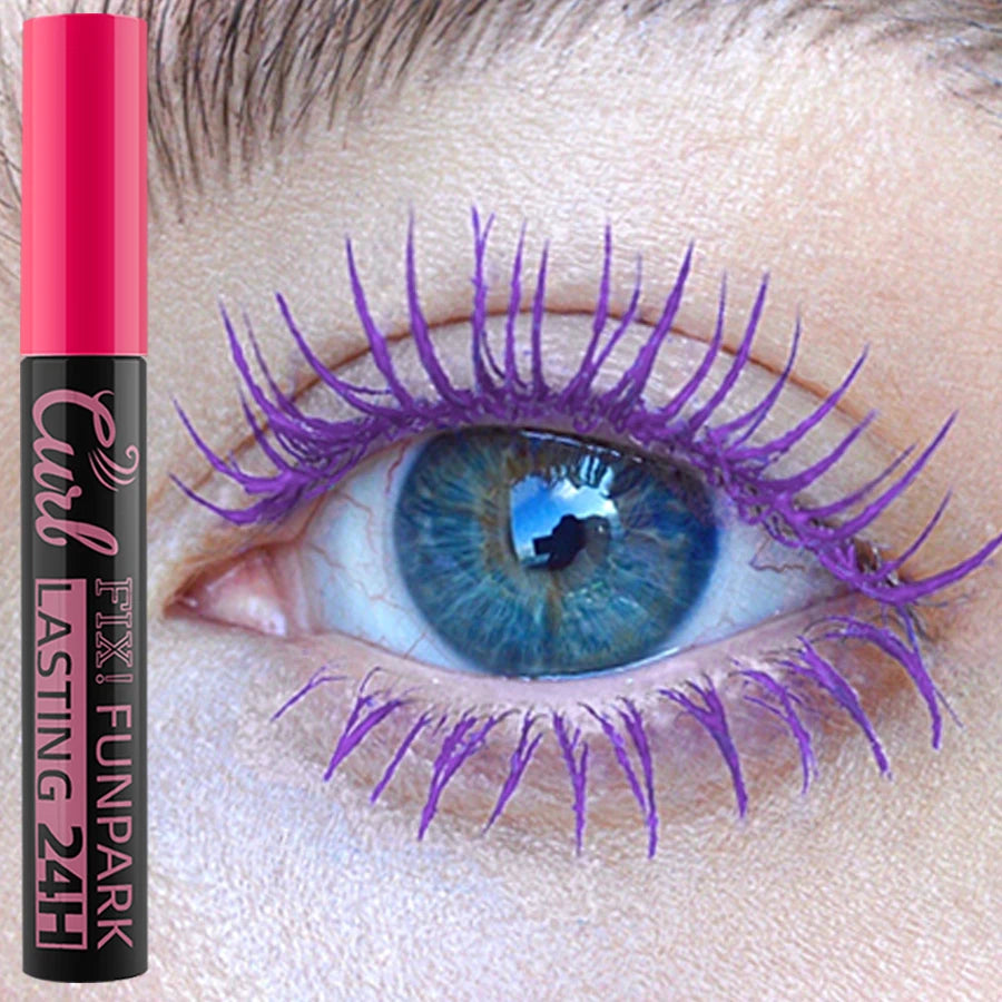 9 Color Mascara Thick Curl Waterproof