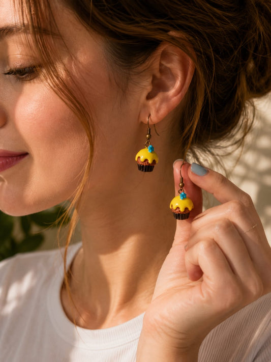 Sweet Cupcake Earrings