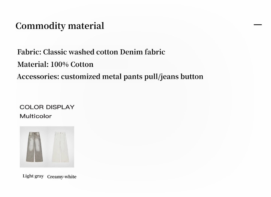 "Adolescent" Retro Street Style Heavy-Wash Low-Waist Jeans