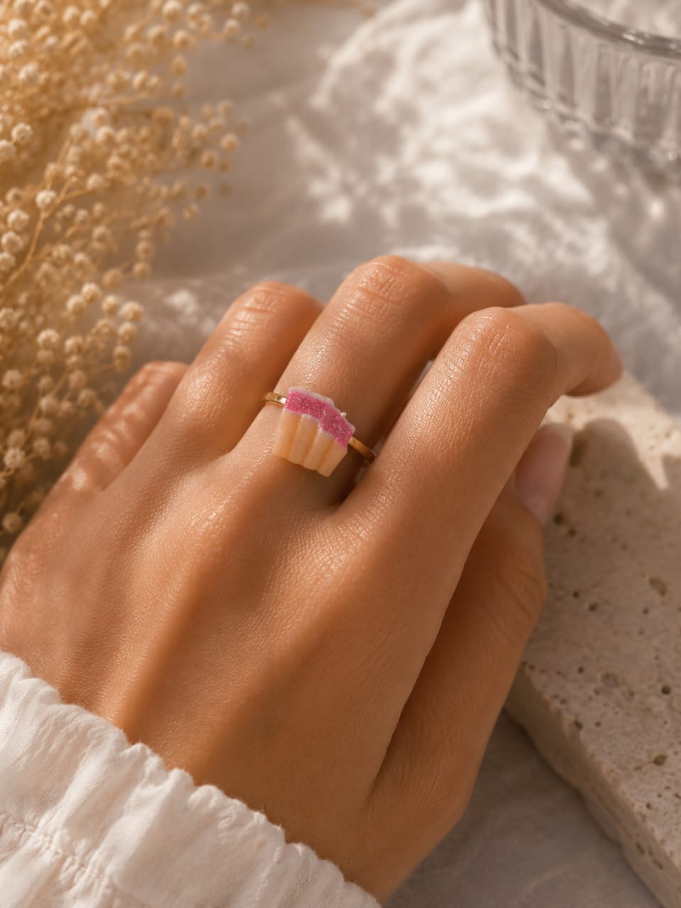 Δαχτυλίδι Pink Wave