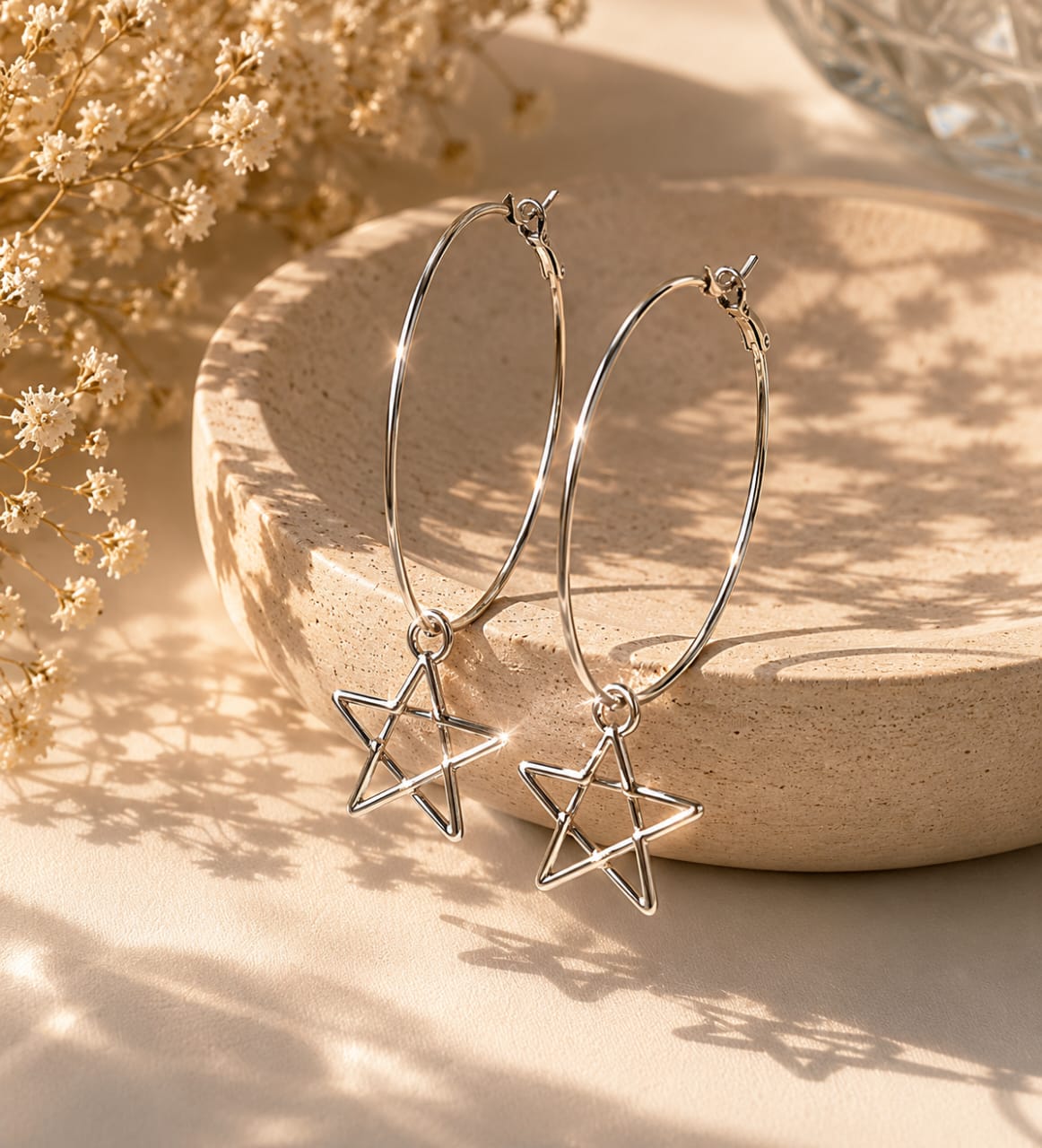 Starlight Hoop Earrings ✨