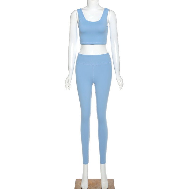 2 Piece Set Workout Clothes for Women Sports Bra and Leggings Set Sports Wear for Women Gym Clothing Athletic Yoga Set 2020 New-2