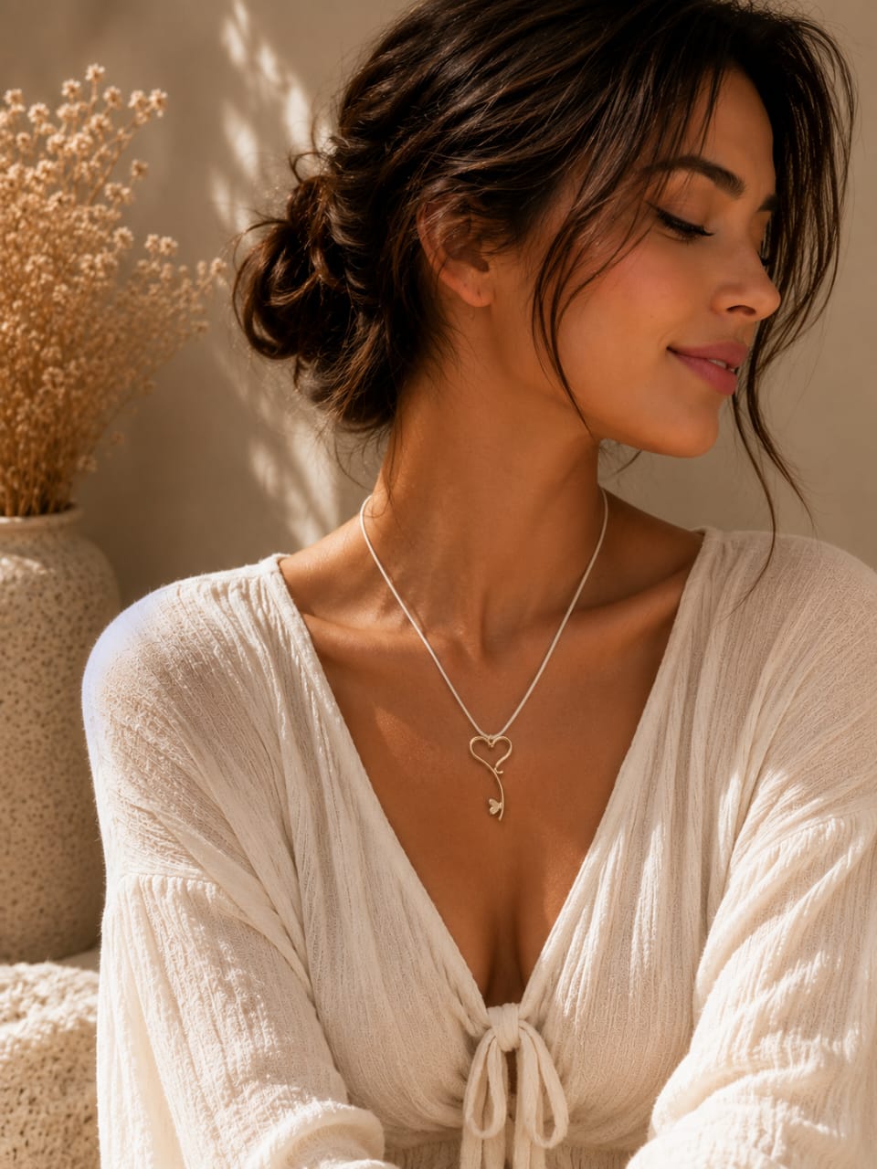 Heart Key Necklace 🔑❤️