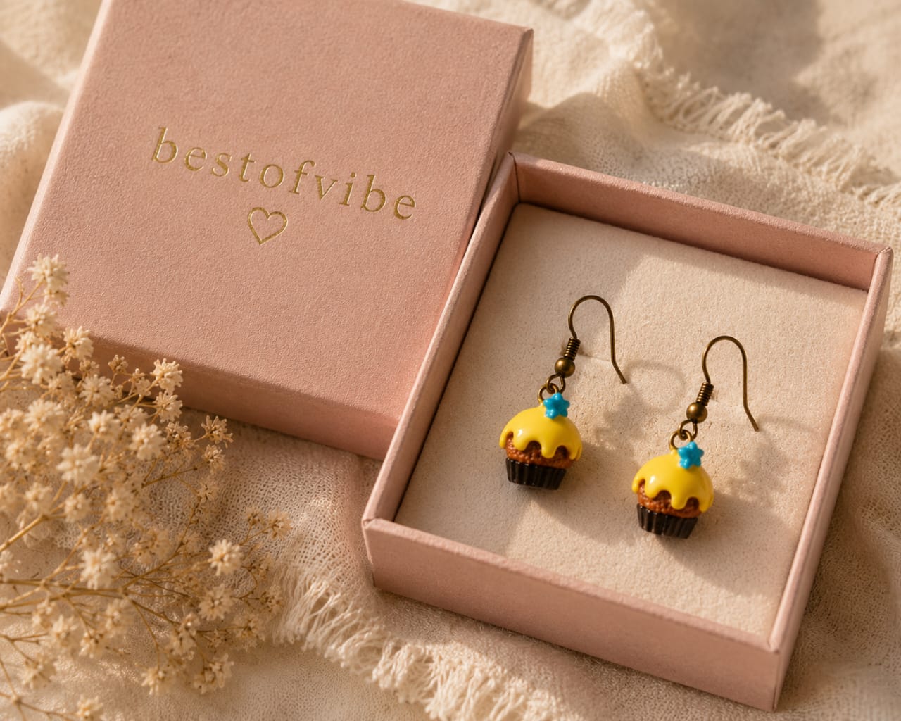 Sweet Cupcake Earrings