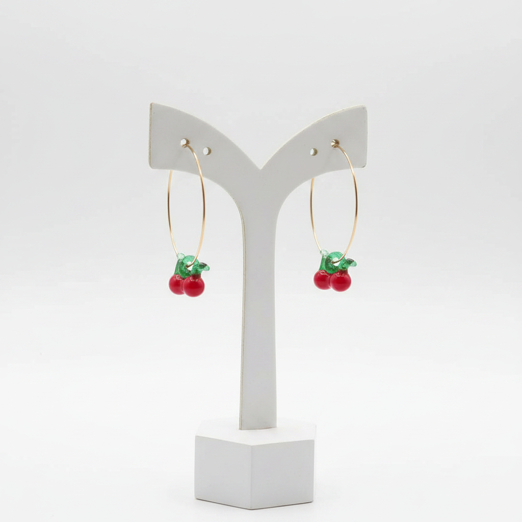 Σκουλαρίκια Cherry Kiss