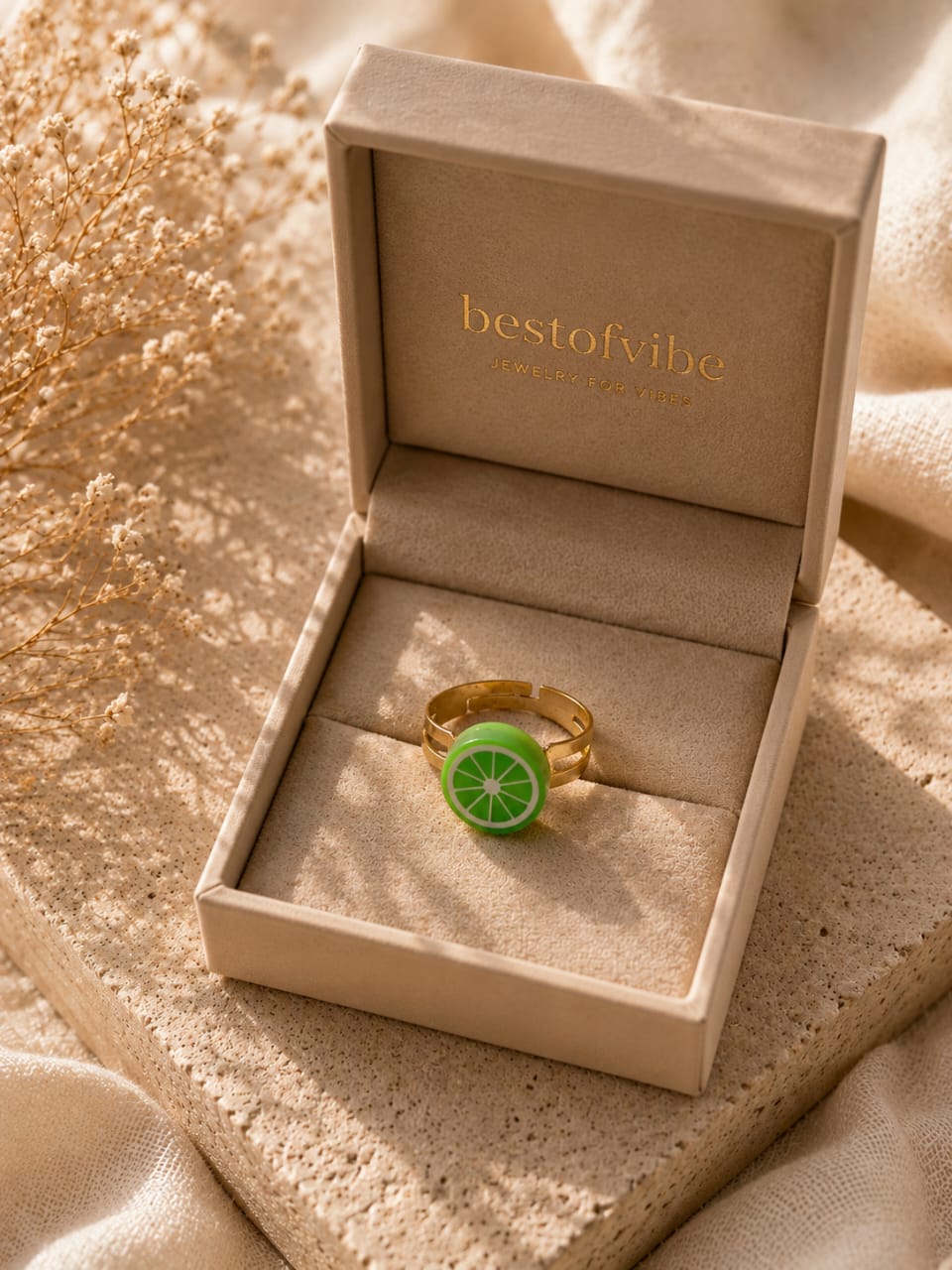 Lime Slice Ring 🍋💚
