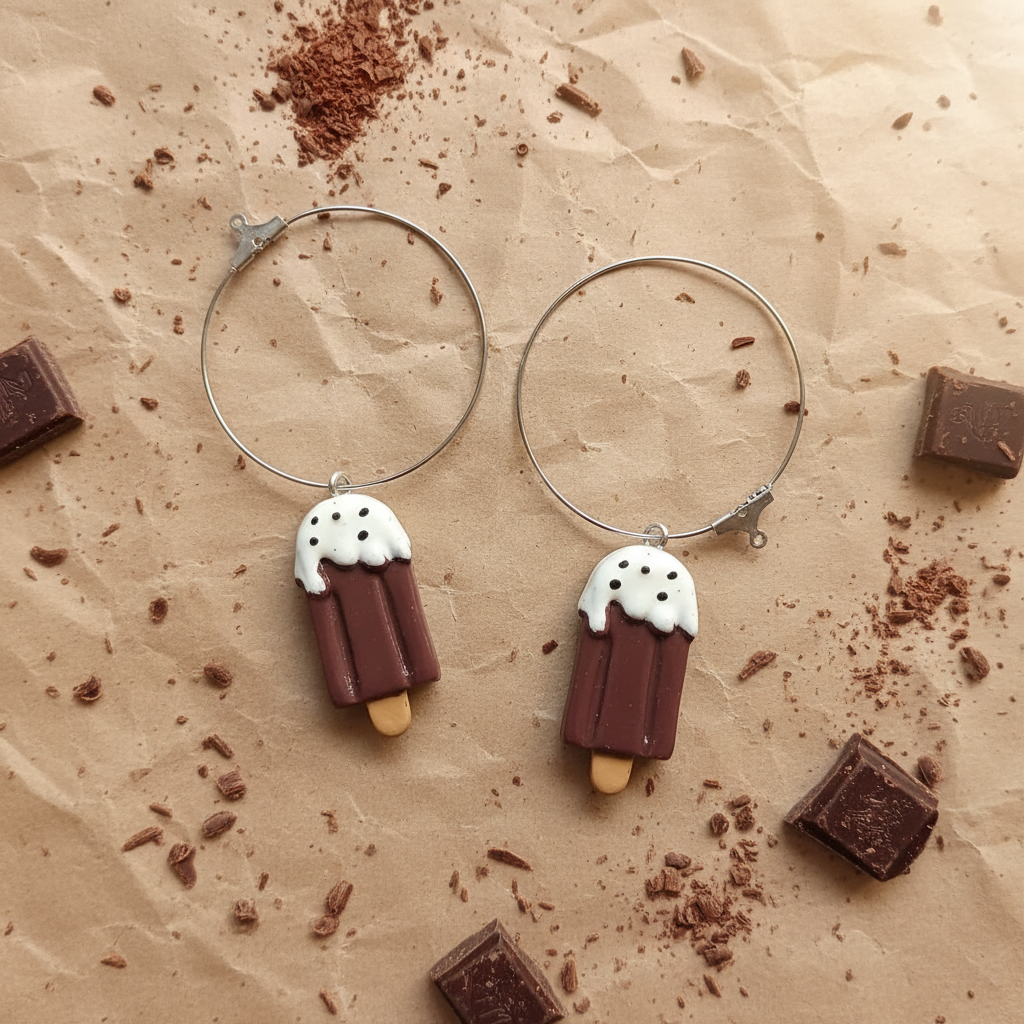 Σκουλαρίκια Choco Pop