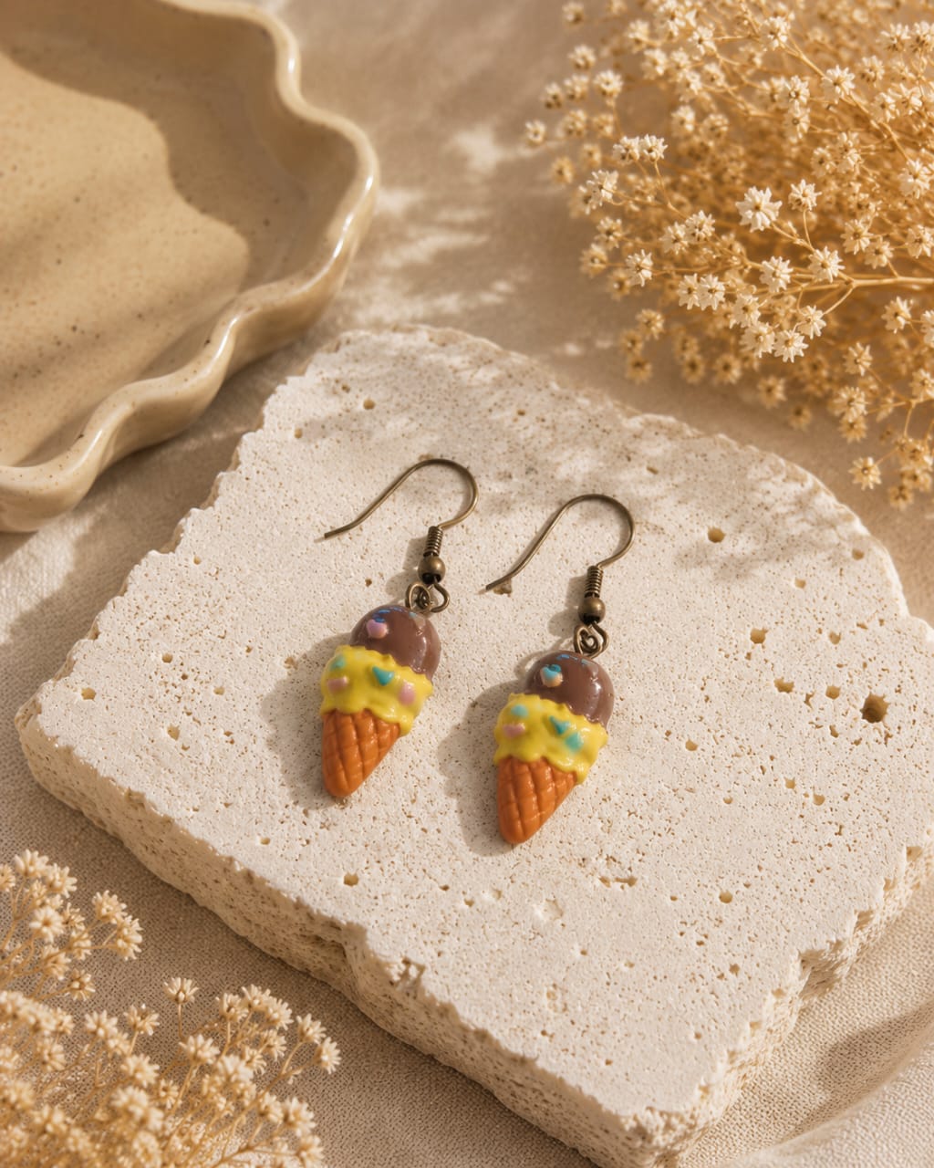 Sweet Summer Ice Cream Earrings 🍦
