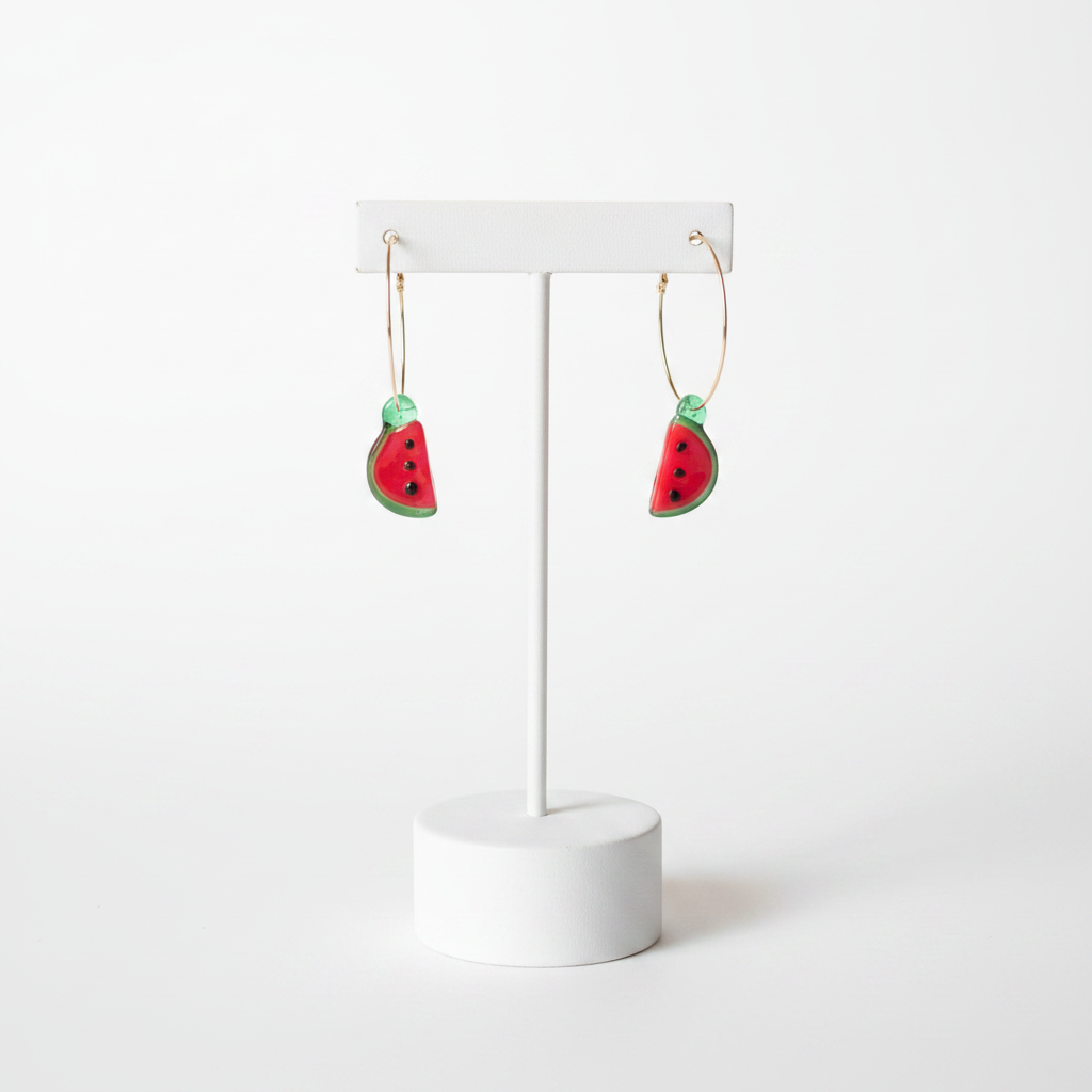 Σκουλαρίκια Watermelon