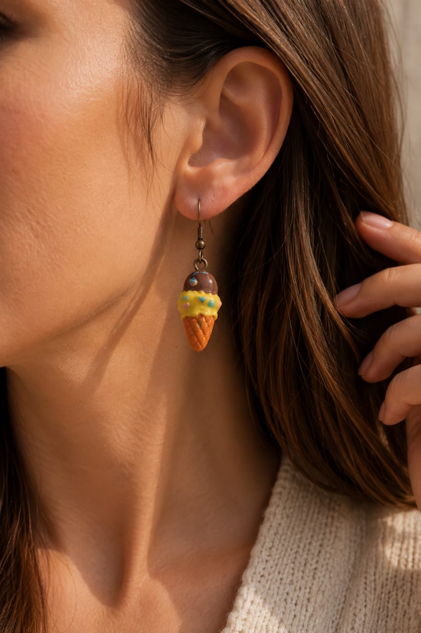 Sweet Summer Ice Cream Earrings 🍦
