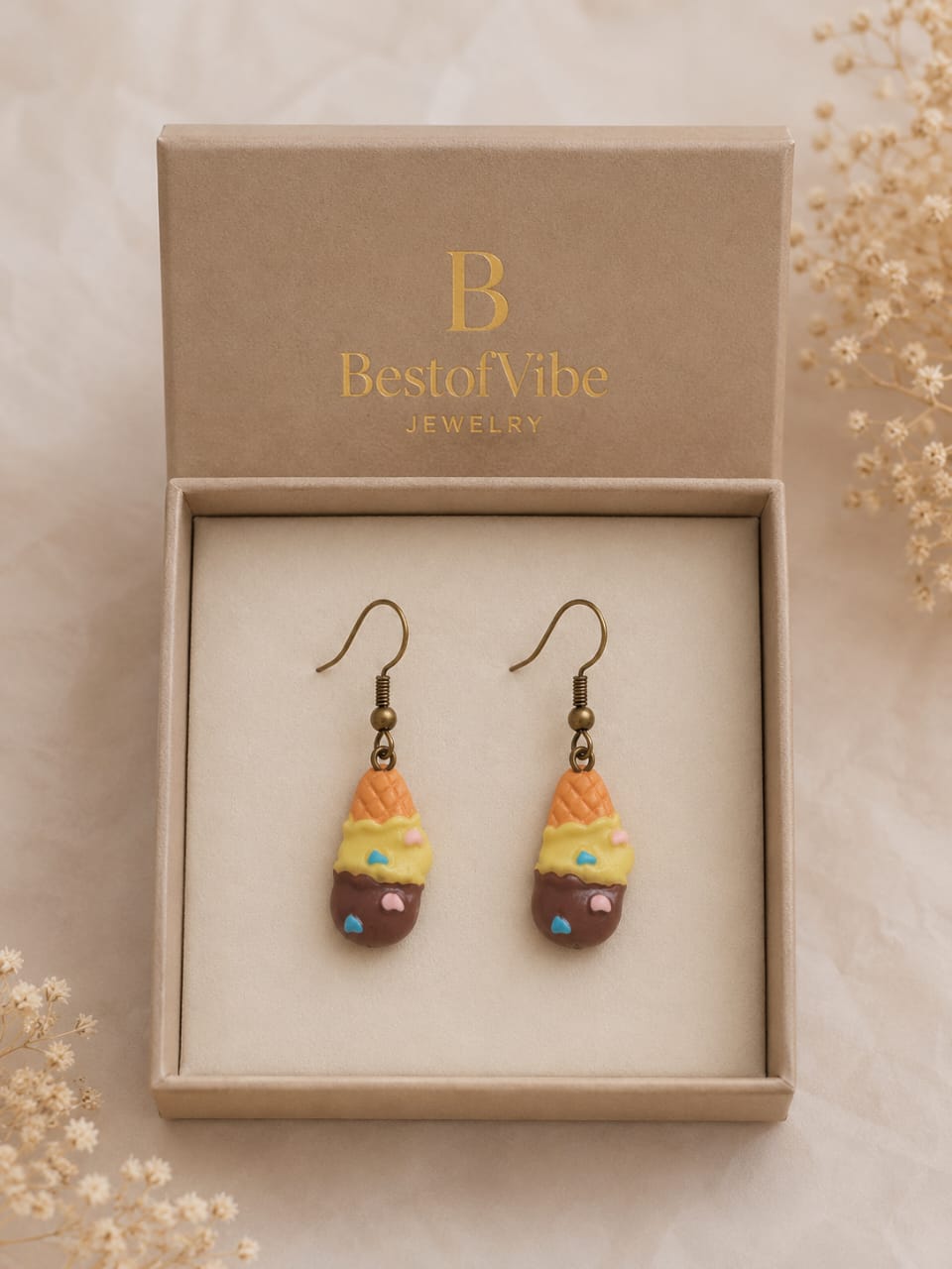 Sweet Summer Ice Cream Earrings 🍦