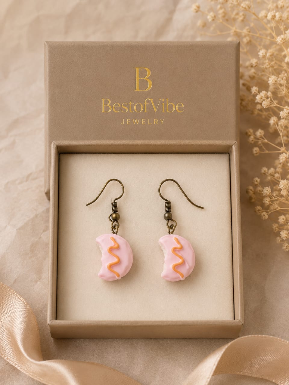 Sweet Cupcake Earrings 🧁✨