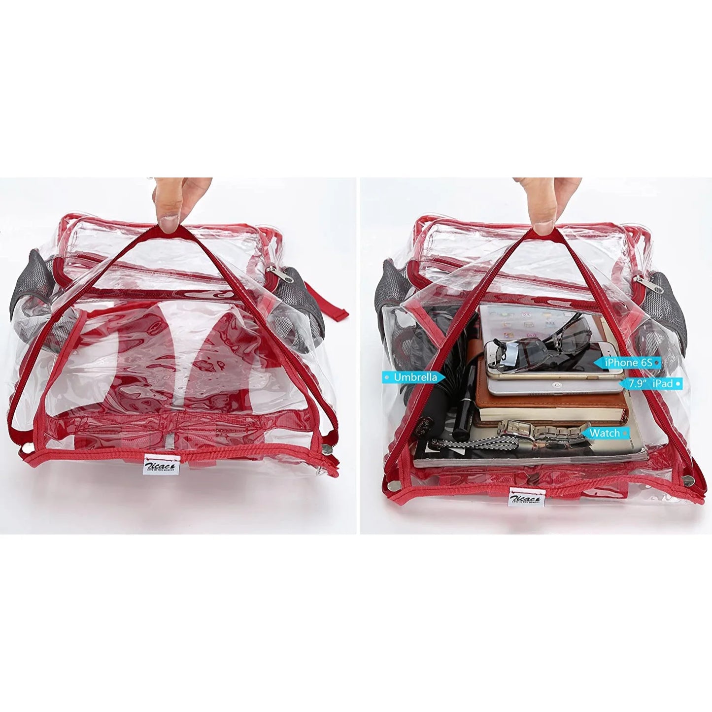 Διαφανής  school bag
