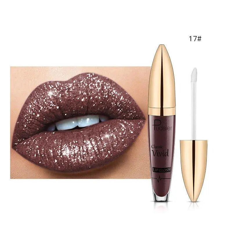 Diamond Liquid Lipstick σε 18 χρώματα