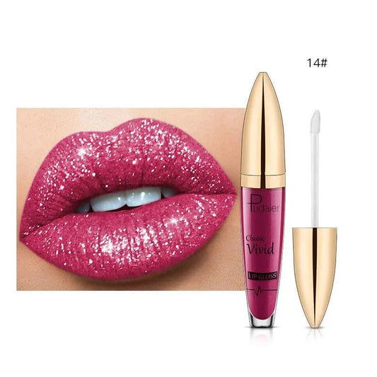 Diamond Liquid Lipstick σε 18 χρώματα