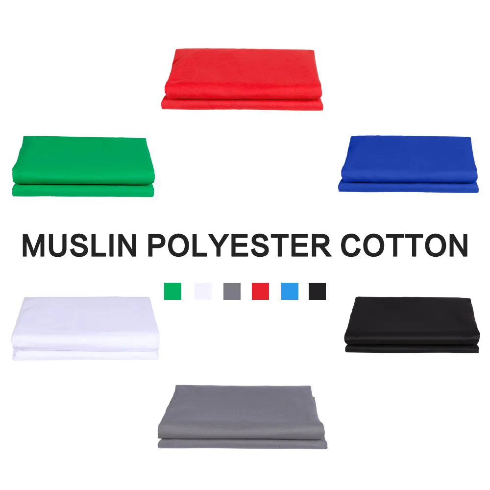 Photography Green Screen Backdrop – Υφασμάτινο Φόντο 100% Βαμβάκι για Φωτογραφία, Video & YouTube Studio