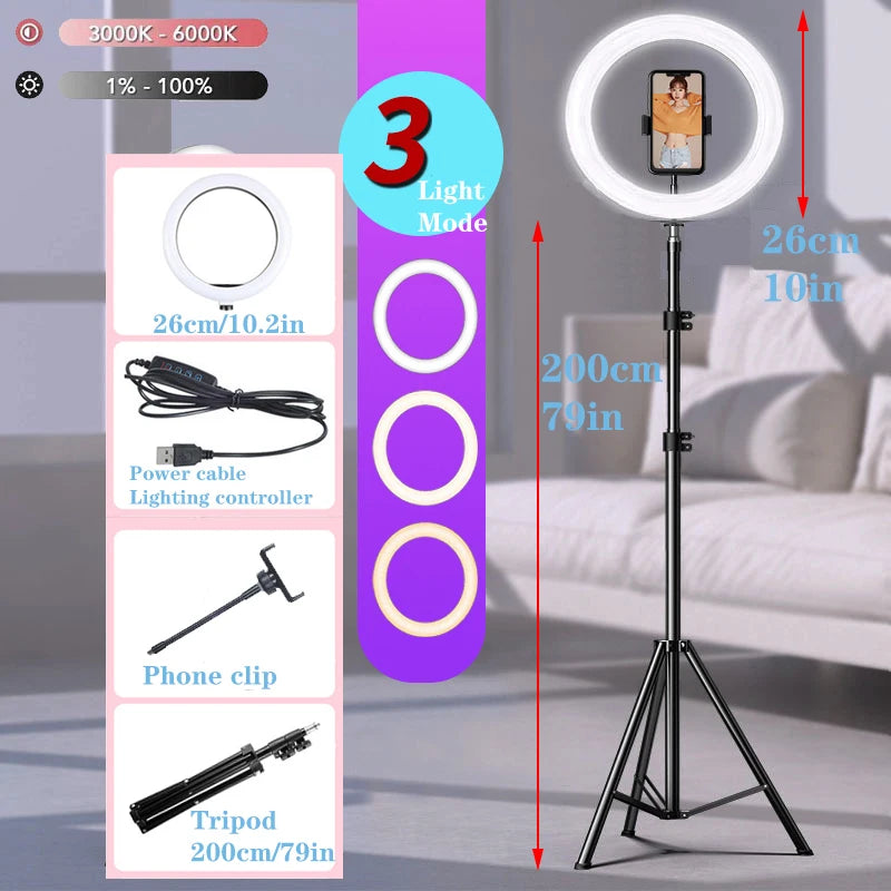 LED Selfie Ring Light