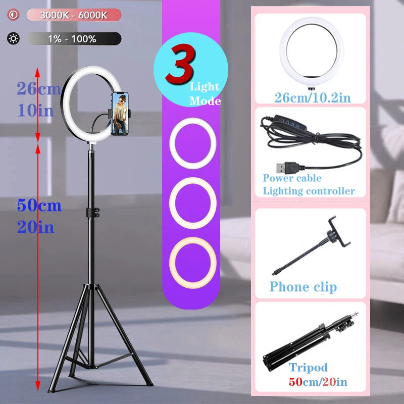 LED Selfie Ring Light