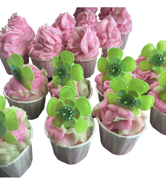 Bath Creamer Pear Drops Cupcake – Luxury Relax & Silky Skin