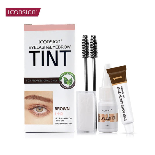 Σετ Tint Φρυδιών & Βλεφαρίδων – Μακράς Διάρκειας Αποτέλεσμα