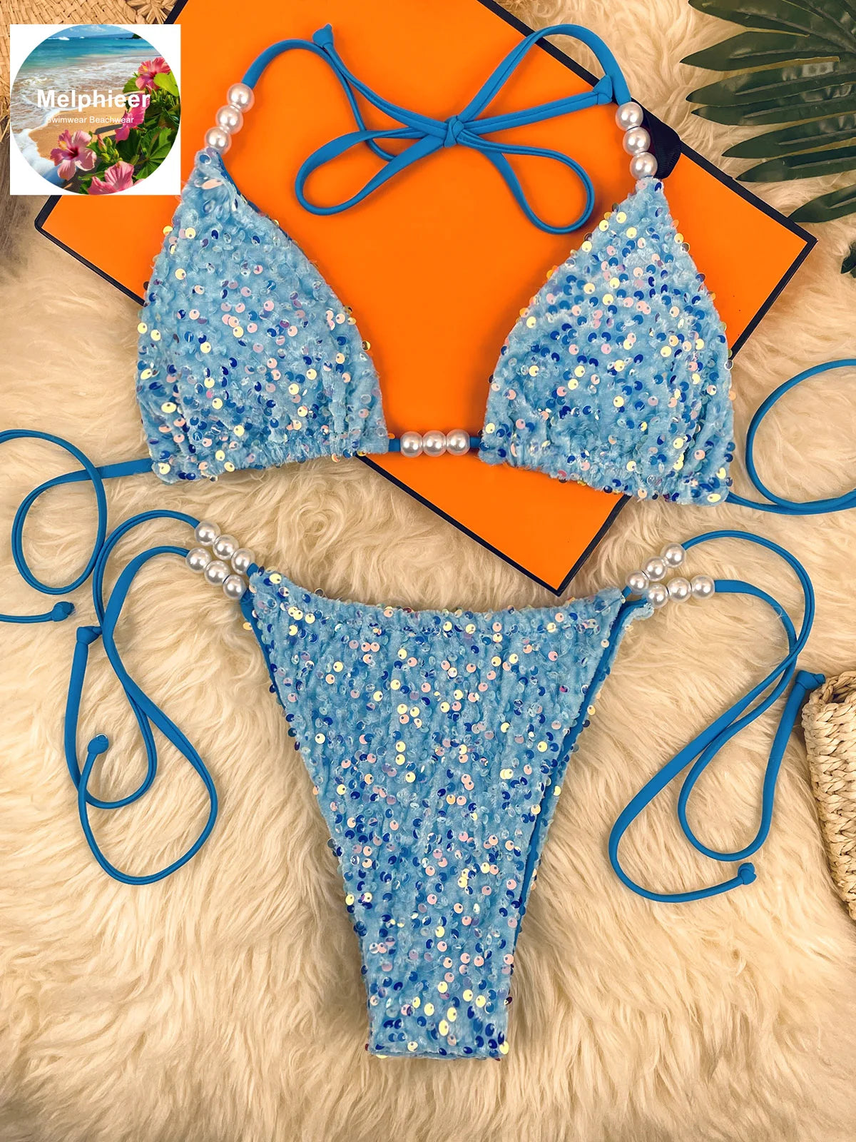 Luxe Sequin Bikini