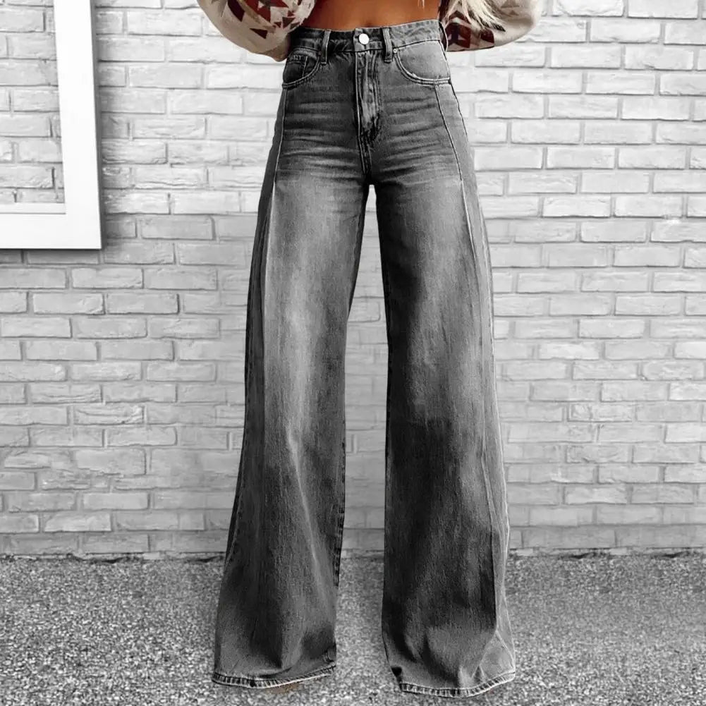 High Waist Baggy Jeans