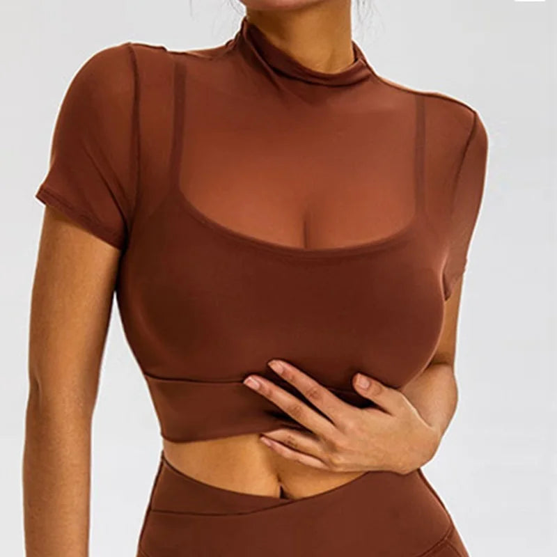 Top με Διάφανο Layer
