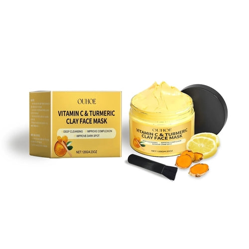 Vitamin C & Turmeric Exfoliating Mask – Απολεπιστική Μάσκα Προσώπου με Βιταμίνη C