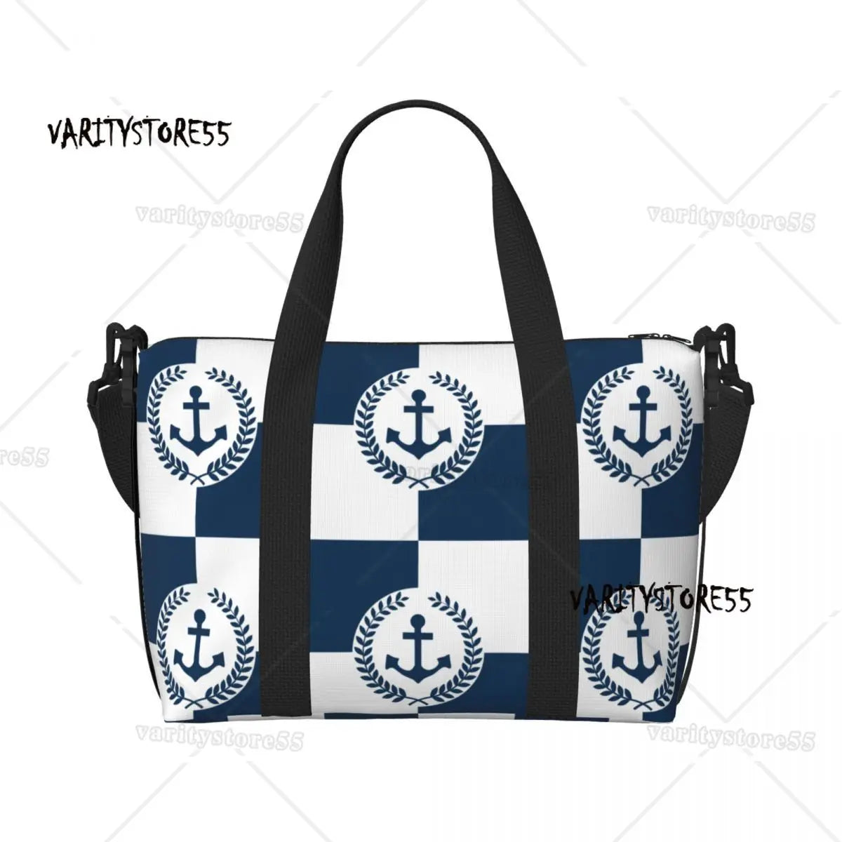 Nautical Beach Tote Bag