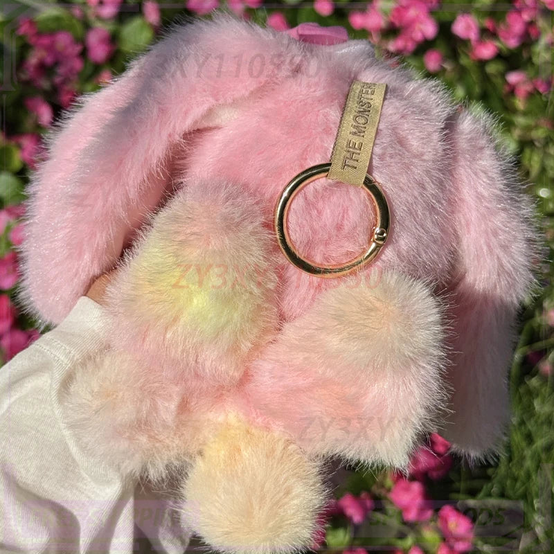 Αυθεντικό Kawaii Labubu Butterfly Flying Rabbit Vinyl Face Doll