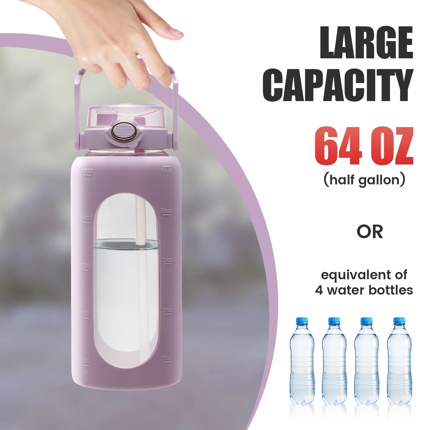 ΜΕΓΑΛΟ ΜΠΟΥΚΑΛΙ ΜΕ ΚΑΛΑΜΑΚΙ ΚΑΙ ΒΟΥΡΤΣΑ ΚΑΘΑΡΙΣΜΟΥ