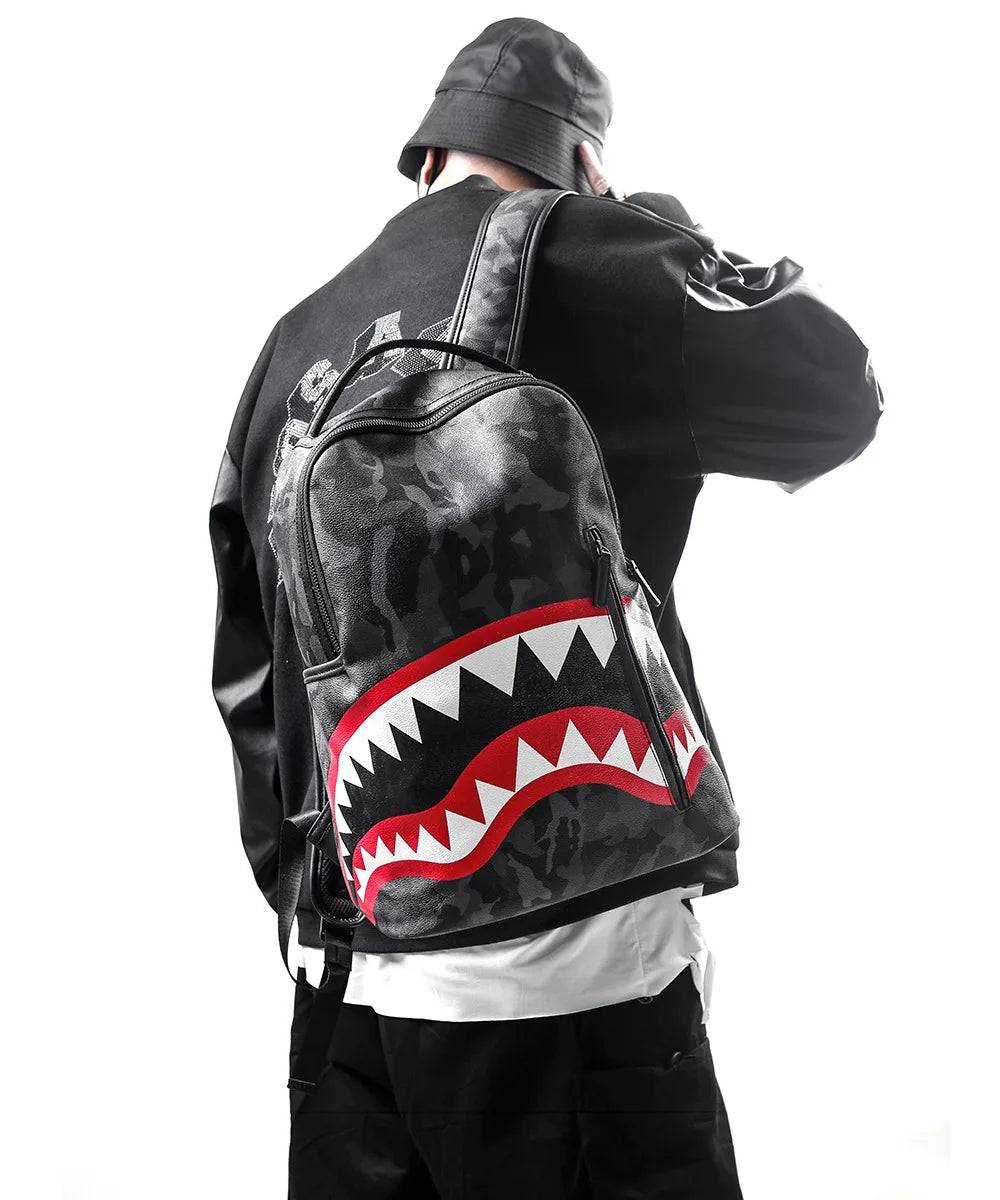 Camouflage  Student School Bagpack Mochila Hombre