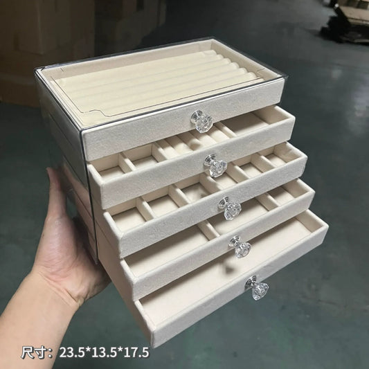 Velvet Jewellery Organiser