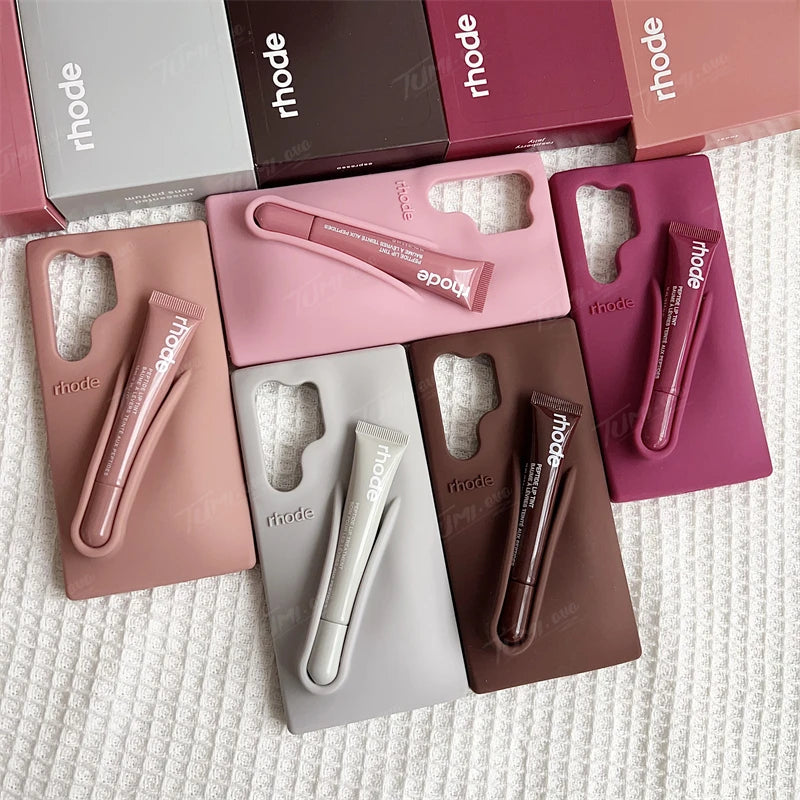 Original Rhode Lipstick Phone Case For Samsung Galaxy A55 A35 A16 A25 A15 A05S  With Lipgloss Box Cover