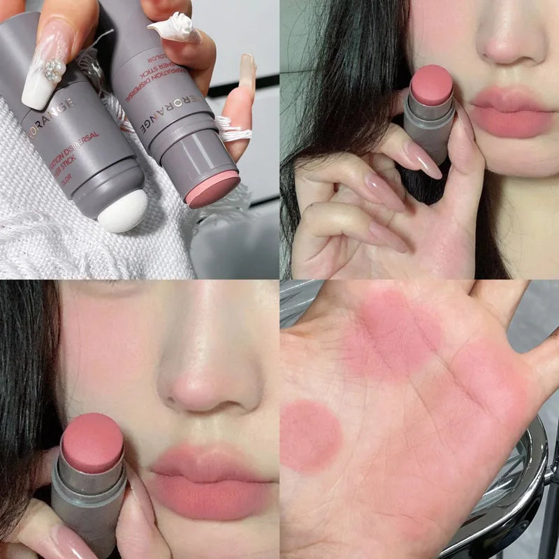 HERORANGE~Double head sponge monochrome powder blusher