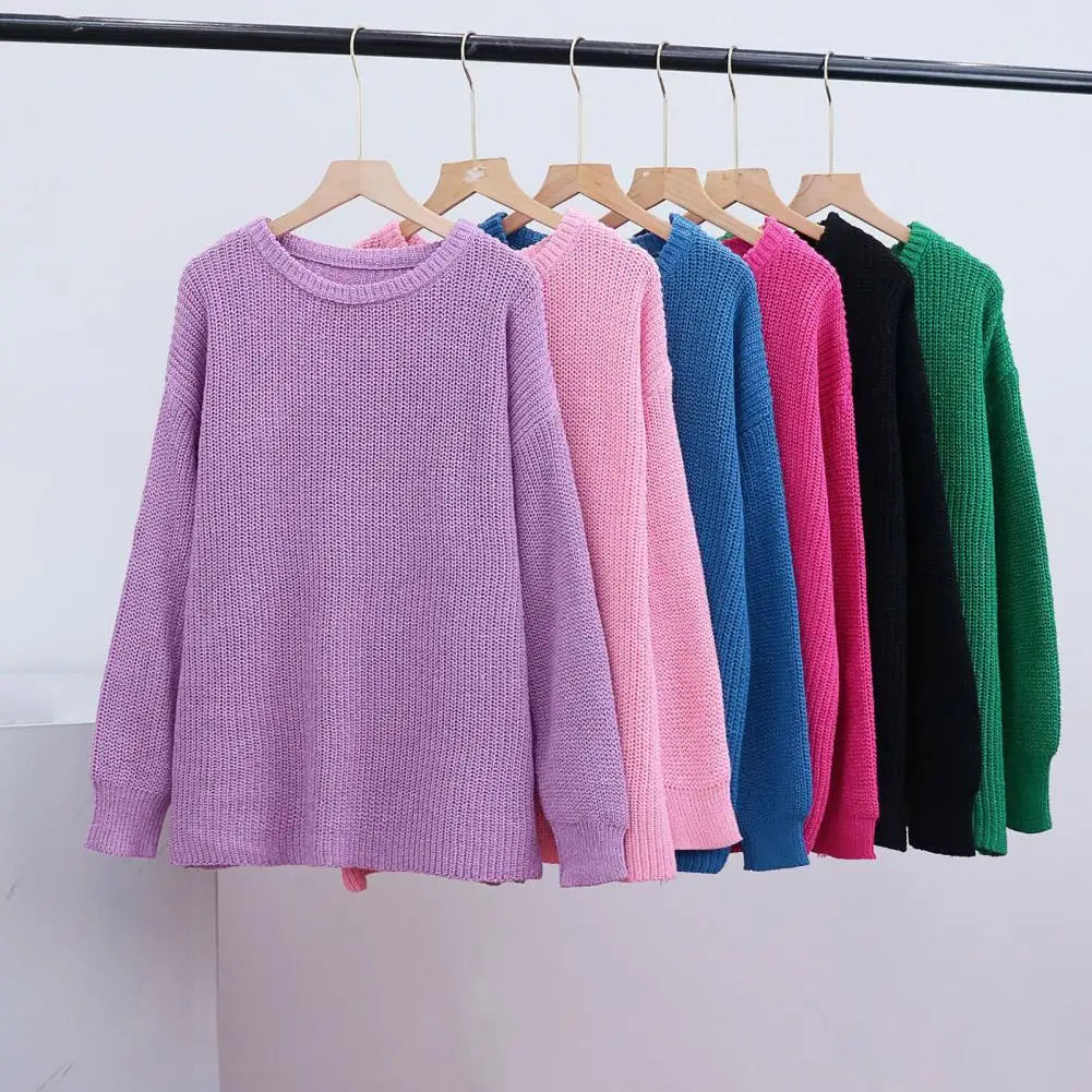 Women Pullover  Round Neck