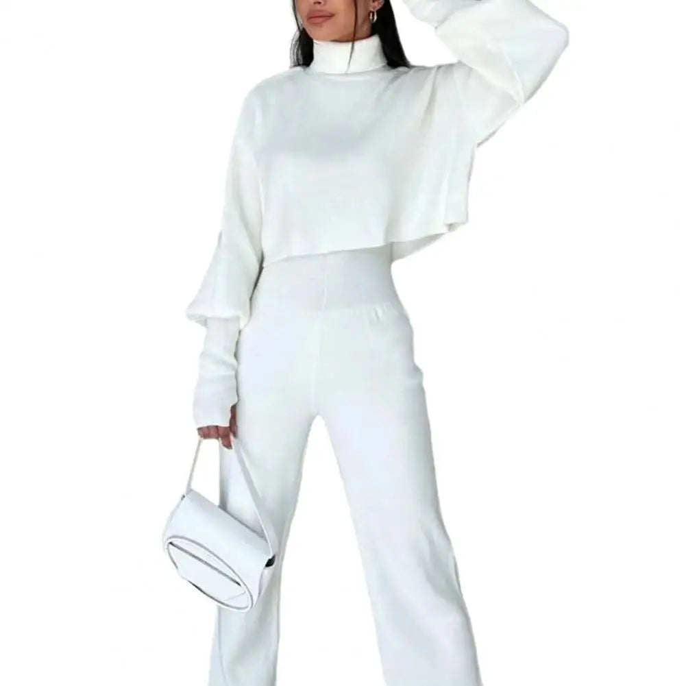 ΣΕΤ CROPPED TOP LONG SLEEVE+PANTS