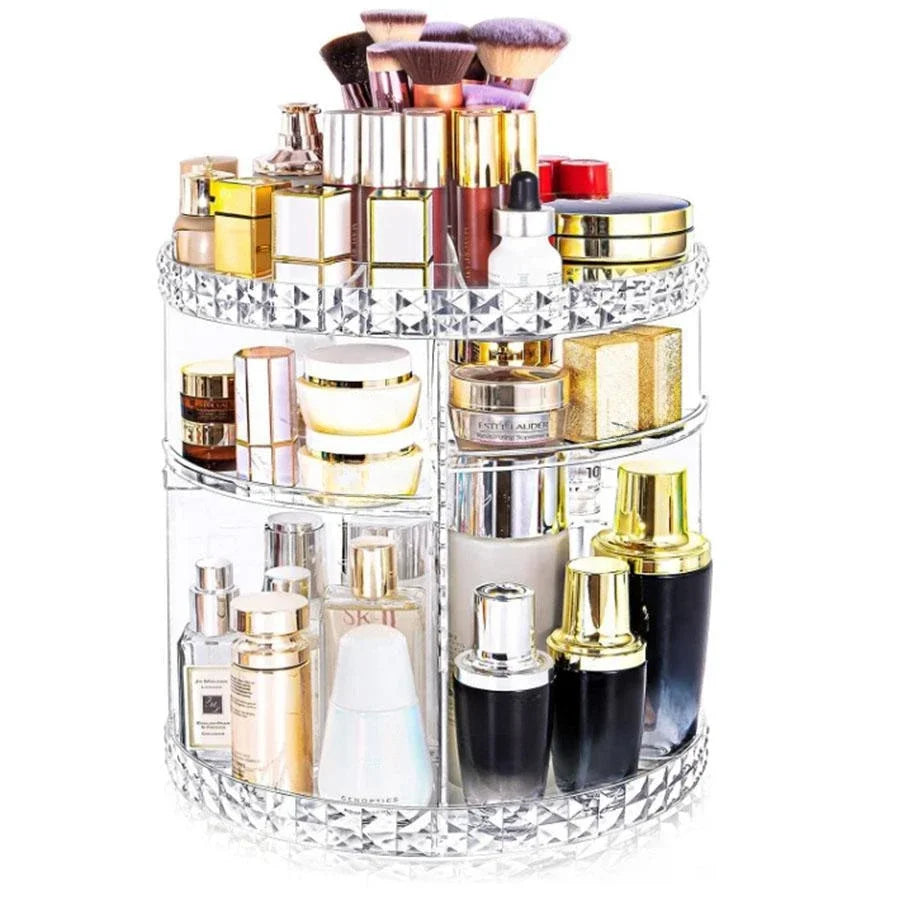 360° Rotatable Cosmetic Organizer