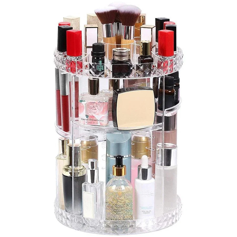 360° Rotatable Cosmetic Organizer