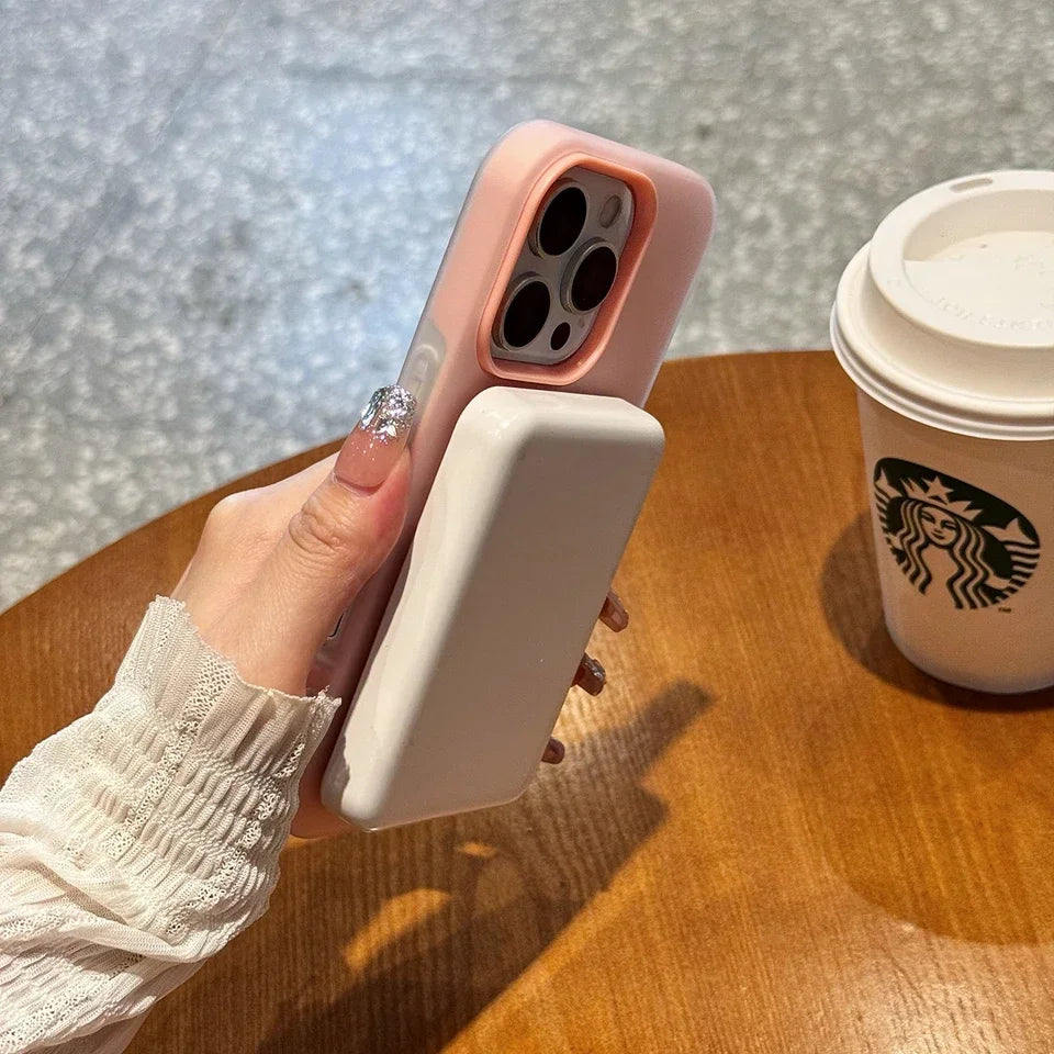 Magnetic Wrist Strap Phone Case for iPhone 16E 15 14 Plus 13 12 11 16 Pro Max